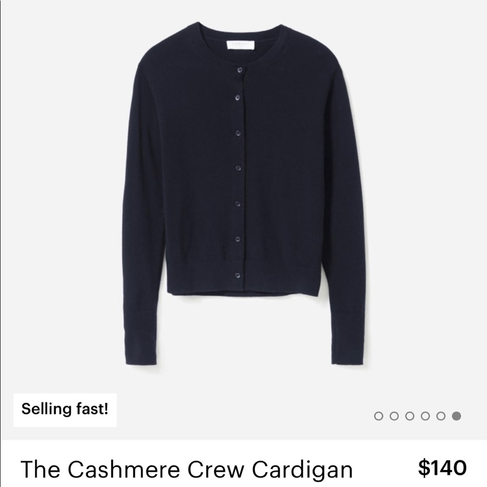 Everlane Cashmere Cardigan xs